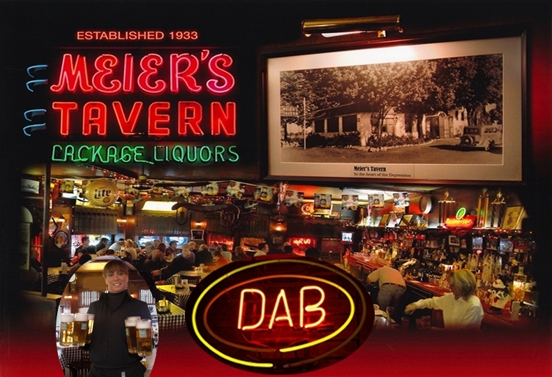 Meier's Tavern Indoor photo collage
